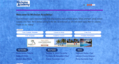 Desktop Screenshot of nicholasacademy.com